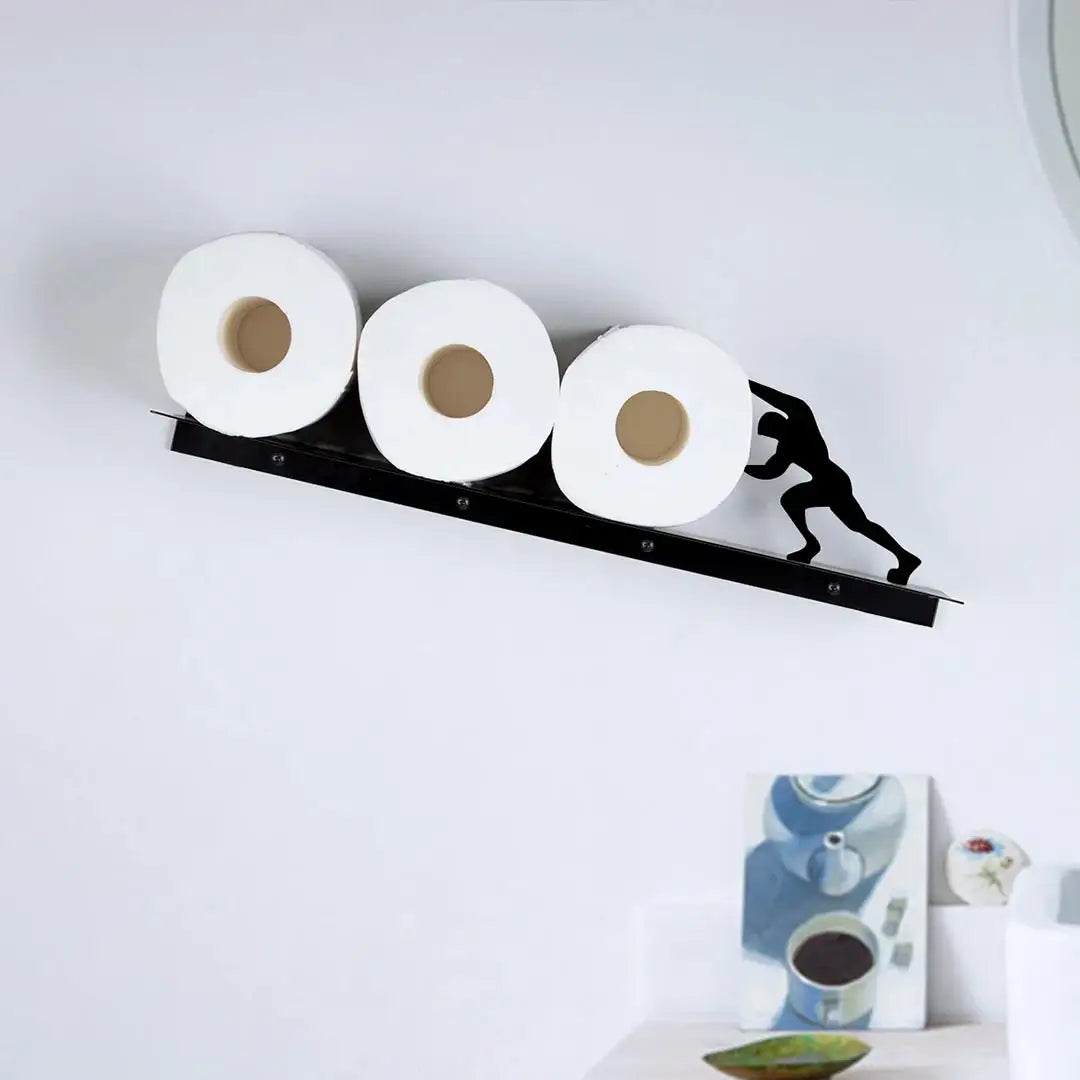 Hercules Wall Mounted Toilet Paper Holder