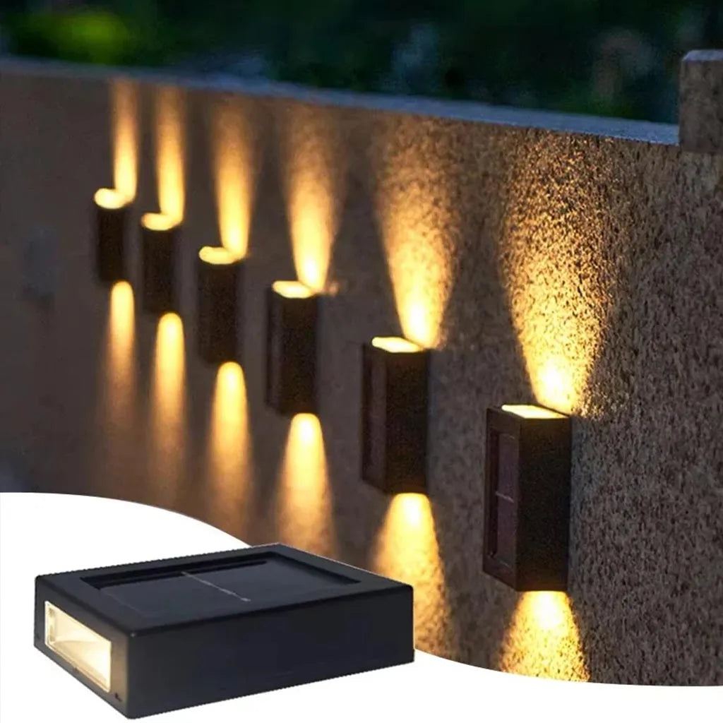 Reliable Outdoor Solar Wall Lights for Garden & Yard Lighting