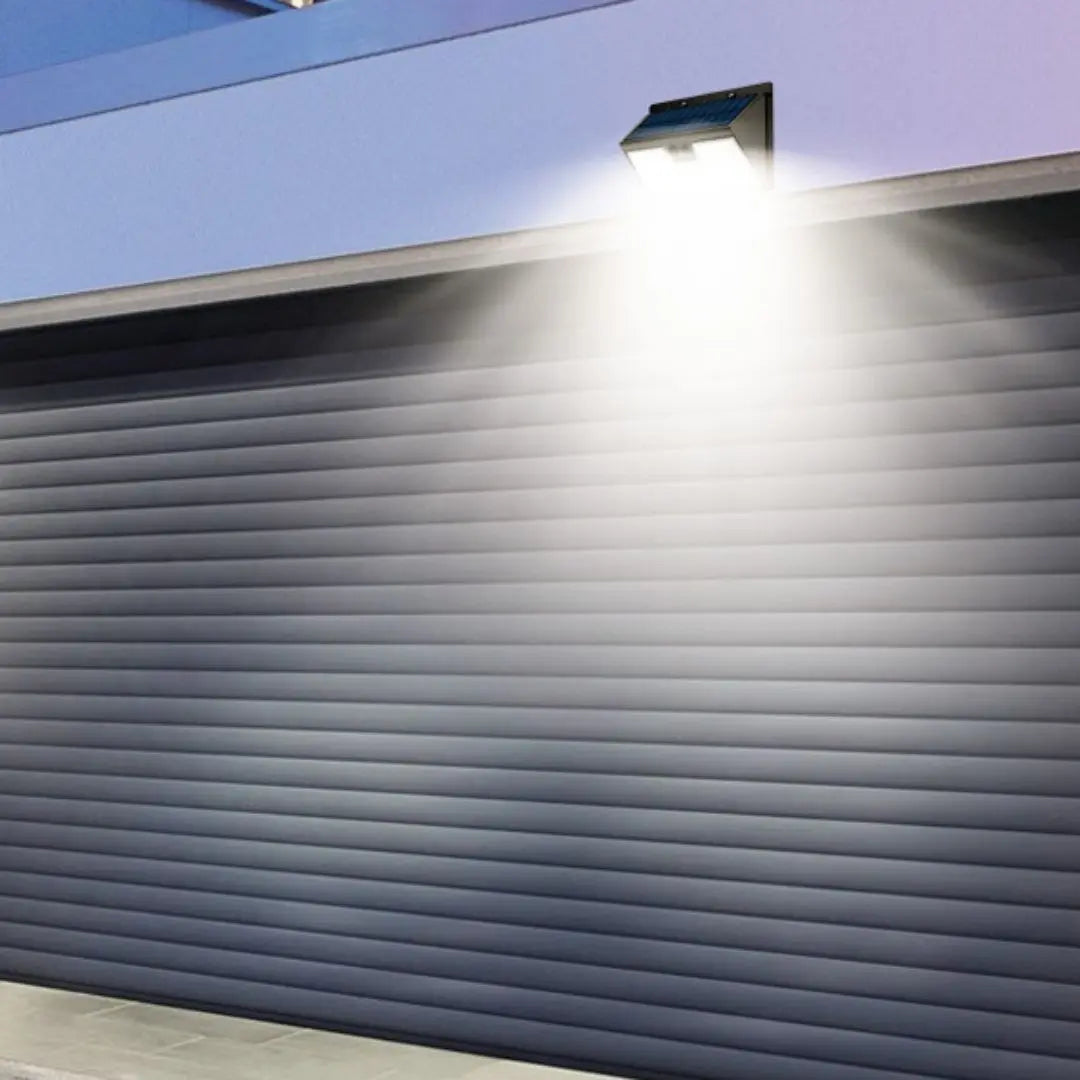 Solarex Motion Sensor Lights - 318 LED Super Bright Outdoor Wall Lights
