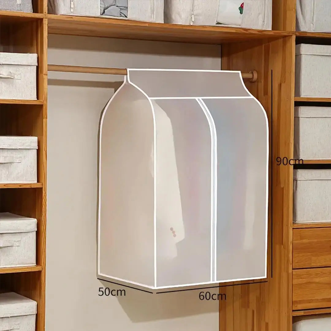 Closet Hanging Garment Clothes Cover - Dustproof Wardrobe Storage Bag