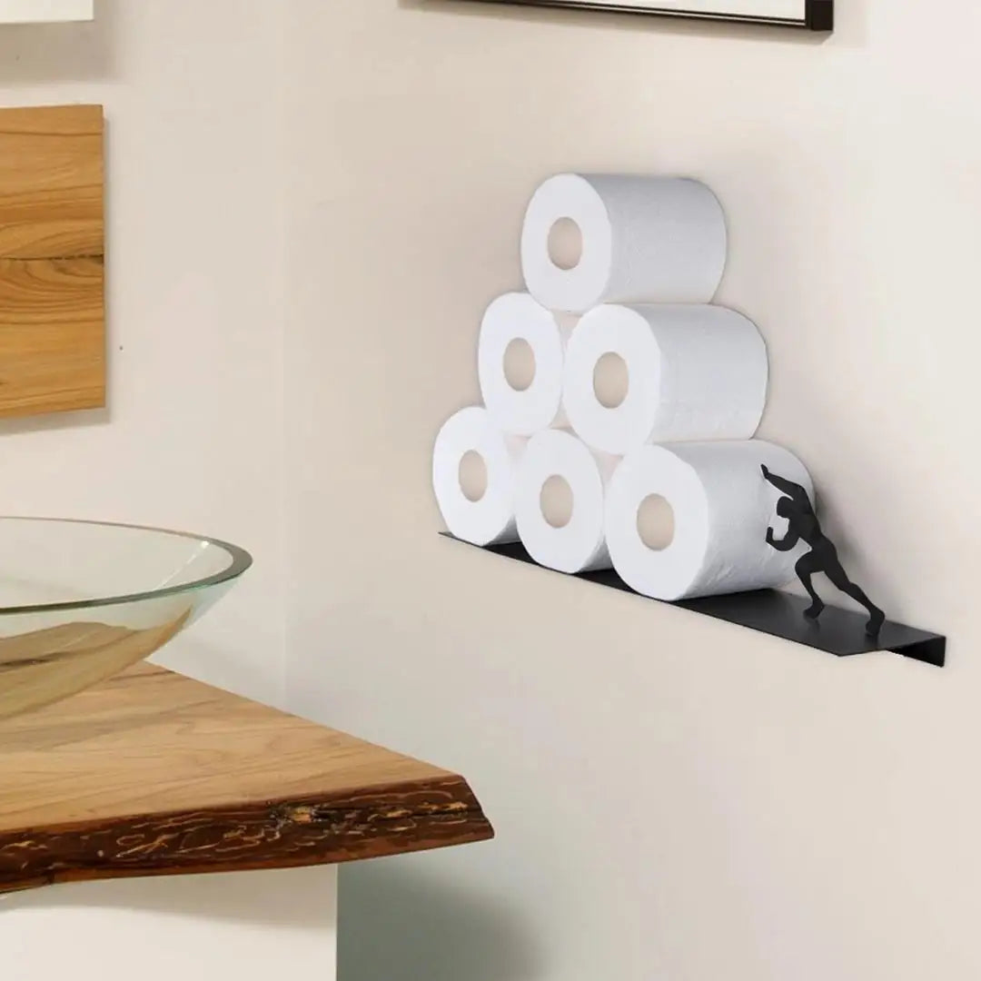 Hercules Wall Mounted Toilet Paper Holder