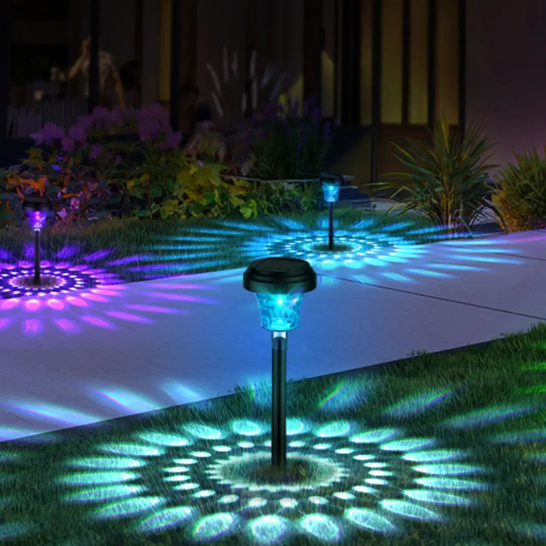 UshineGlow Solar Garden Lights - Waterproof Stake Lights
