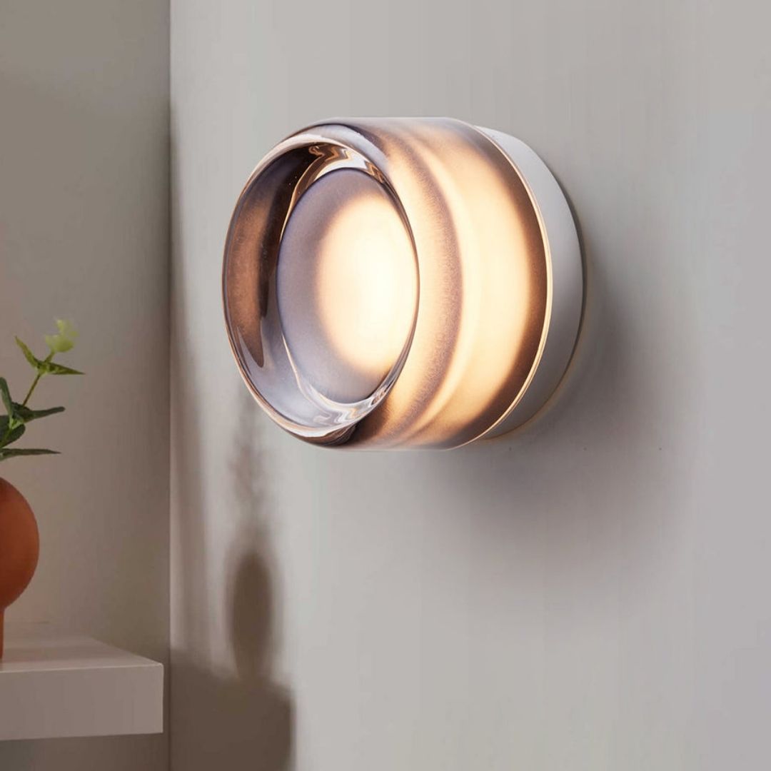 Dimple Sconce Light - Minimalist Wall and Ceiling LED Fixture for Modern Interiors