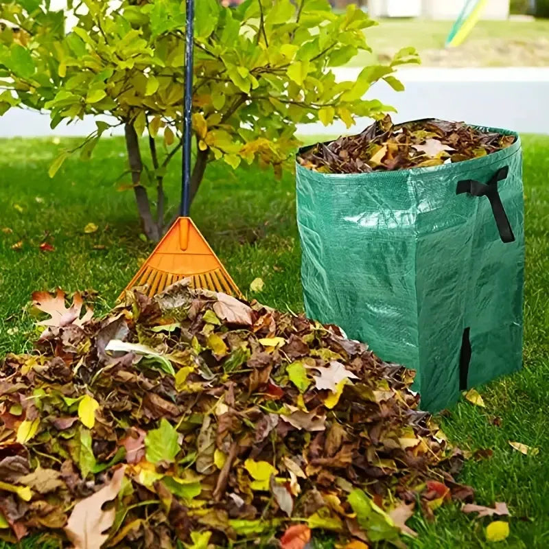 Large-Capacity Garden Waste Bag - 53 Gallon Leaf and Debris Collection