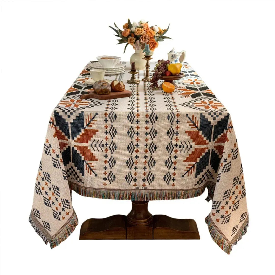 Bohemian Style Decorative Blanket for Outdoor Camping, Travel & Home Decor