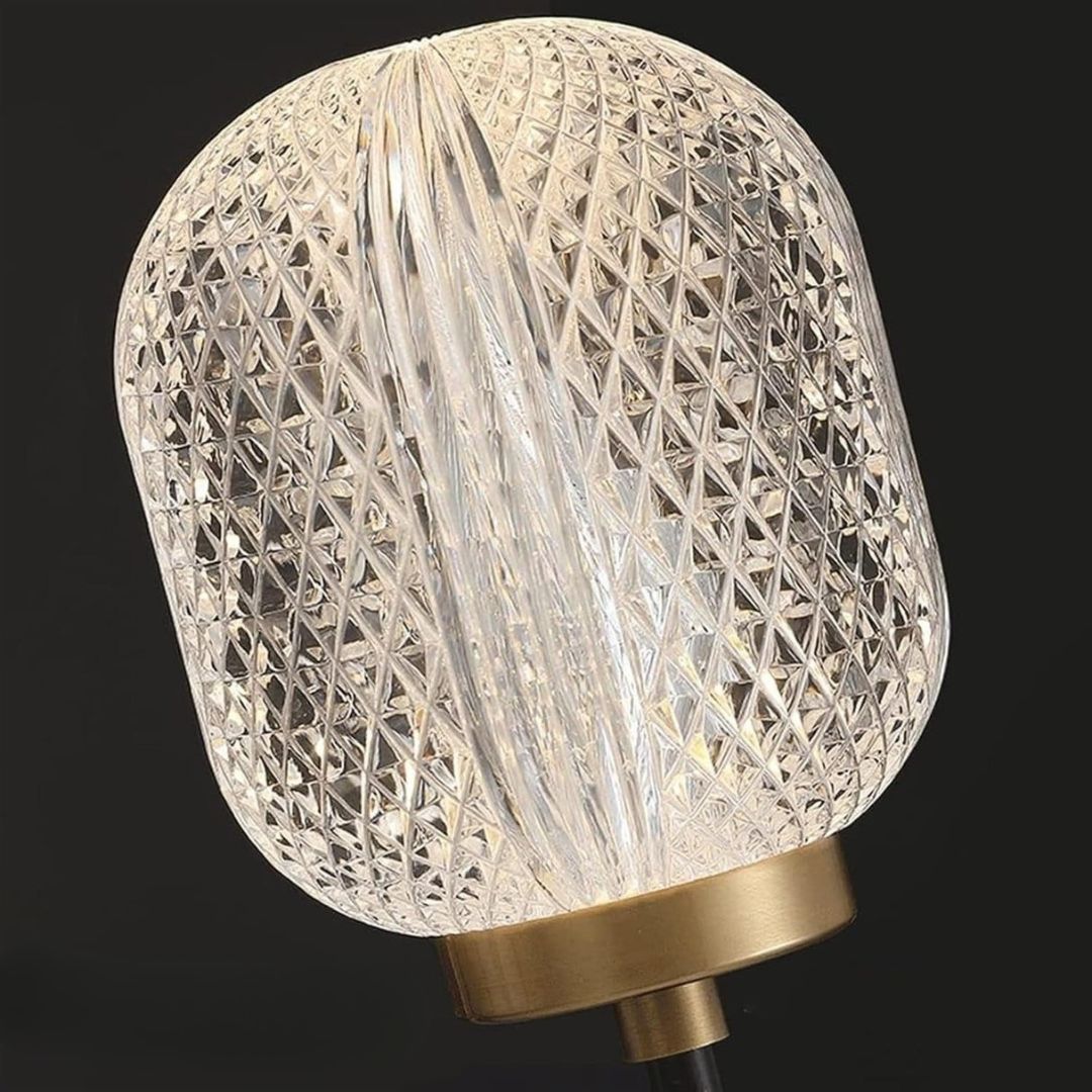 Timeless Crystal Glow Wall Lamp - Classic Style with a Modern Touch