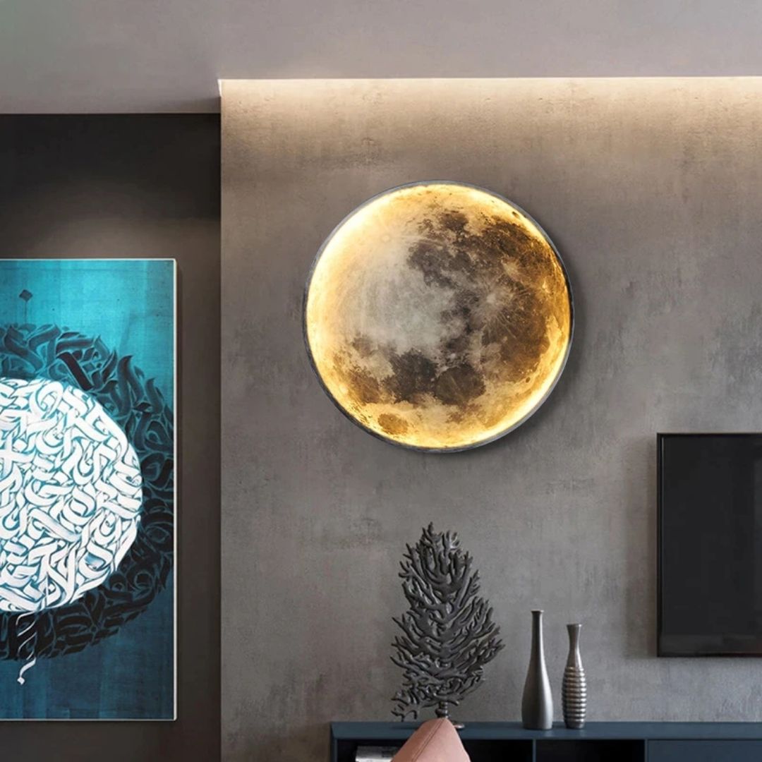 Moonlamp - 3-Color Adjustable LED Wall Lamp with Mobile App Control