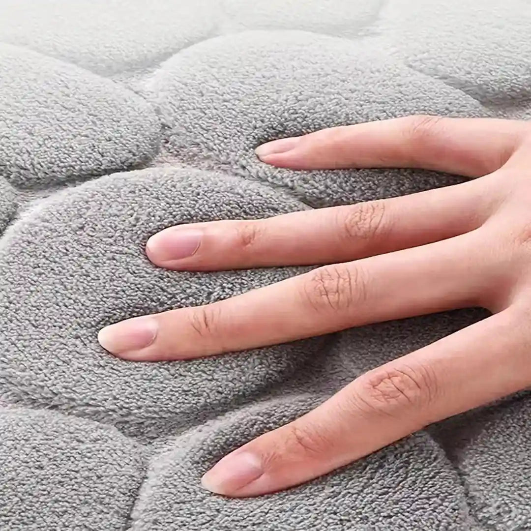 Curved Non Slip Bath Mat - Thickened Shower Room Mat