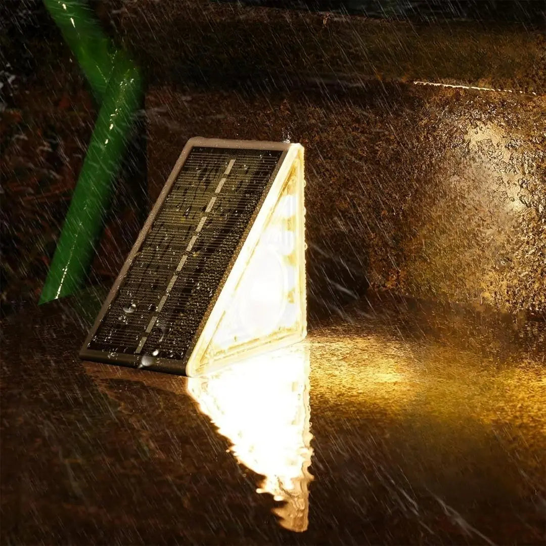 StepBright Solar Garden Step Lights - Waterproof Outdoor Lighting