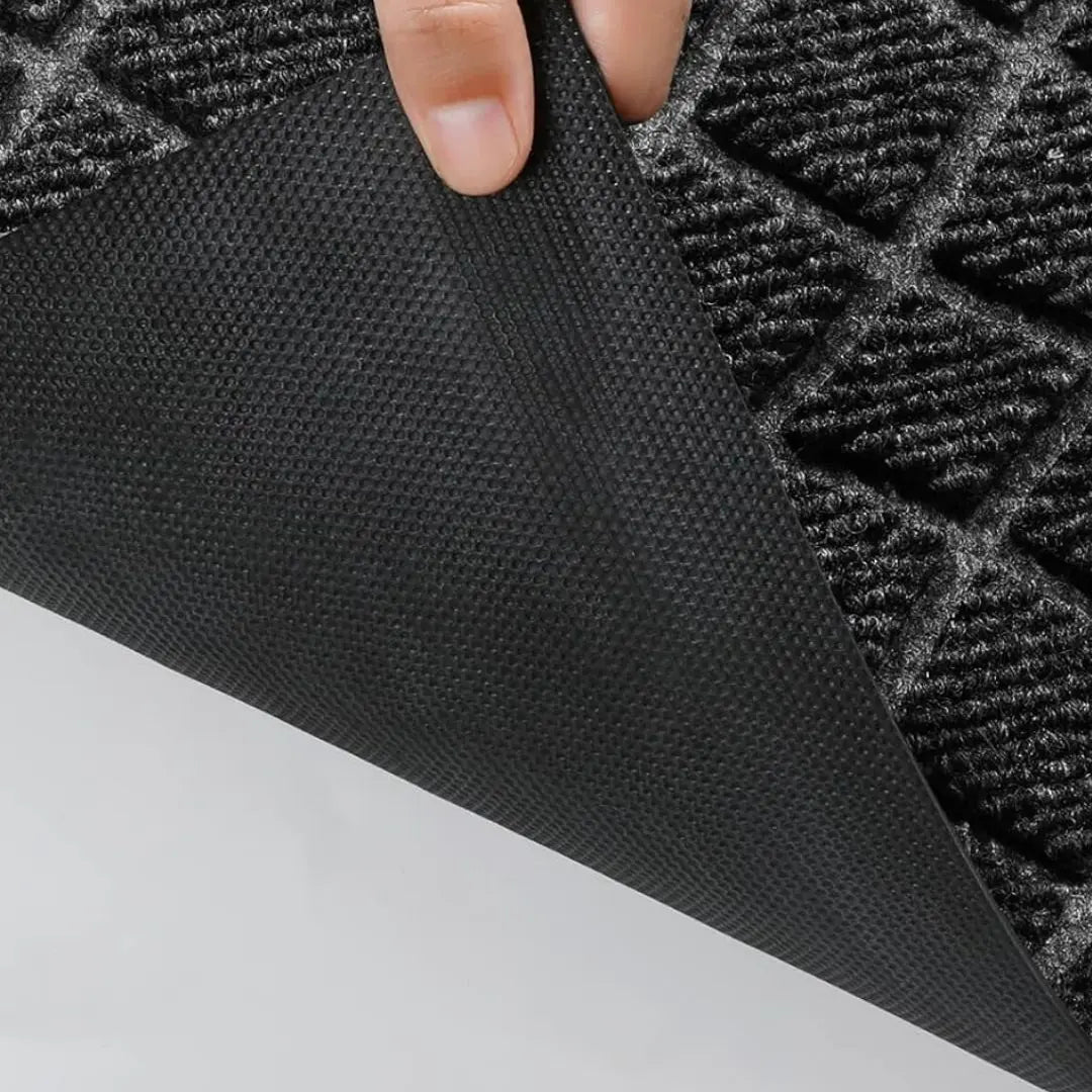 Bravix Outdoor Door Mat - Heavy Duty Water Absorbent Mud Resistant Non-Slip Entry Mat