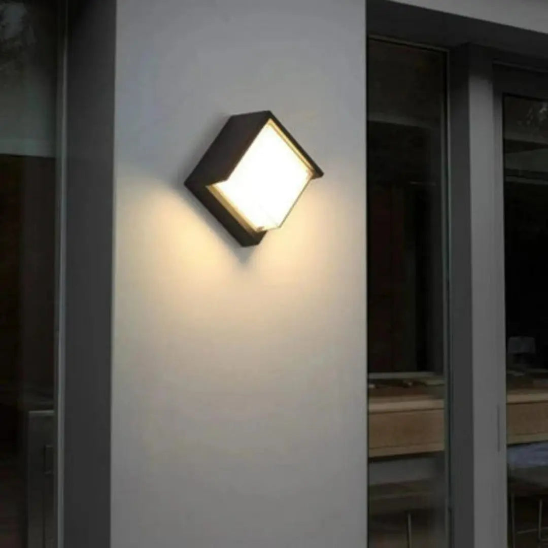 PIR Motion Sensor Outdoor LED Wall Light - Waterproof Smart Security Lighting