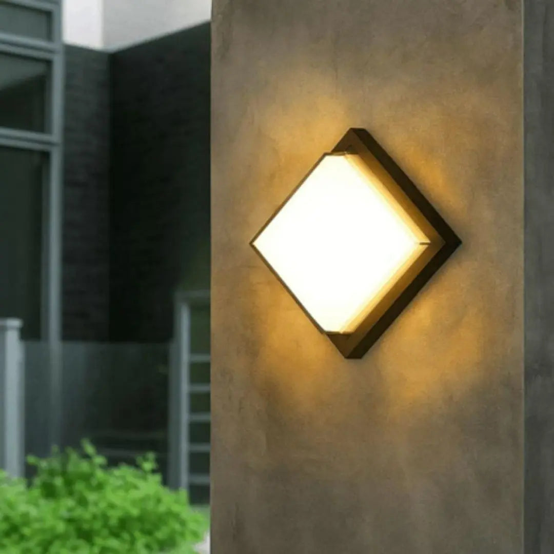 PIR Motion Sensor Outdoor LED Wall Light - Waterproof Smart Security Lighting
