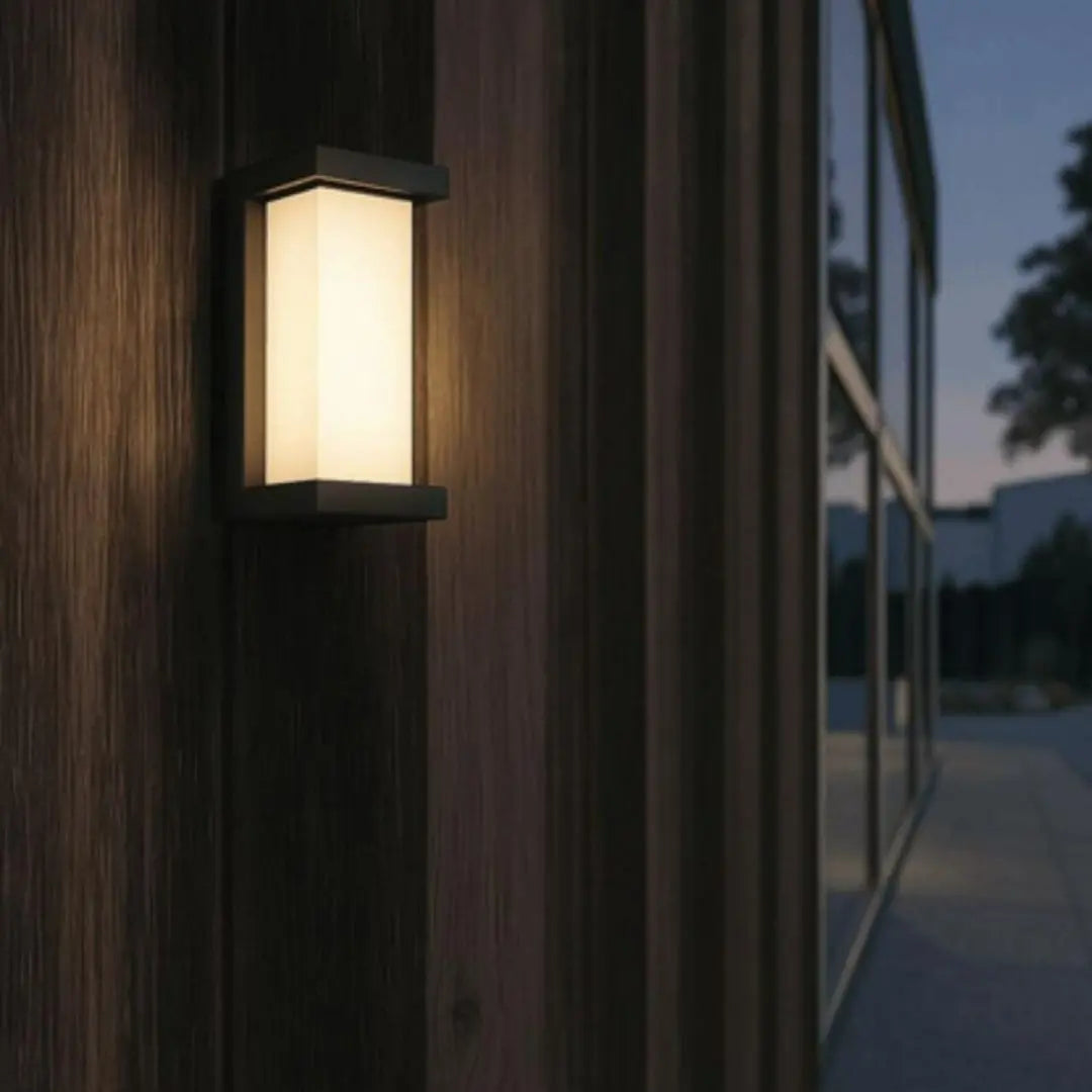 PIR Motion Sensor Outdoor LED Wall Light - Waterproof Smart Security Lighting