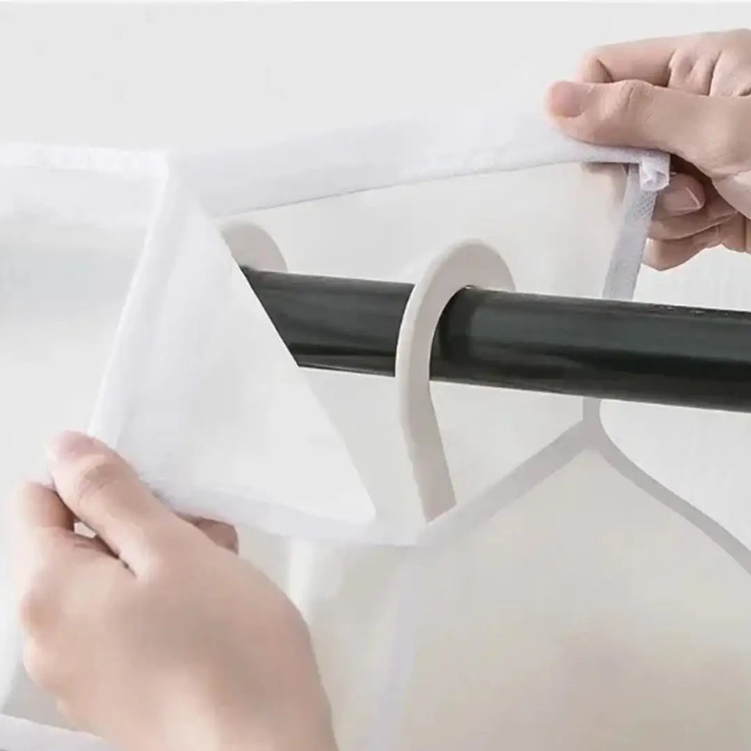 Closet Hanging Garment Clothes Cover - Dustproof Wardrobe Storage Bag