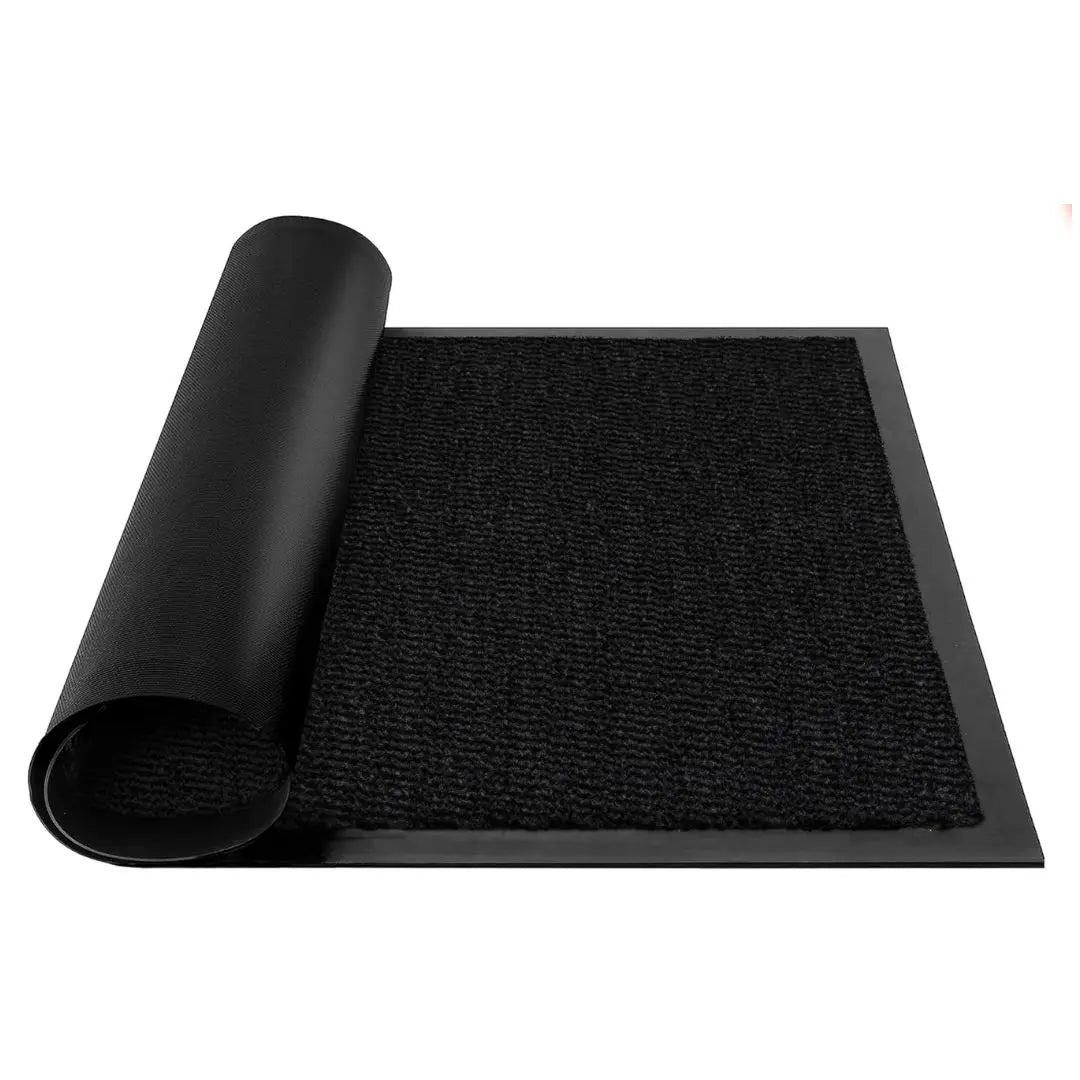 BladoGuard Heavy-Duty Washable Door Mat - Non-Slip Rubber Backing and Stylish Dust-Grabbing Design