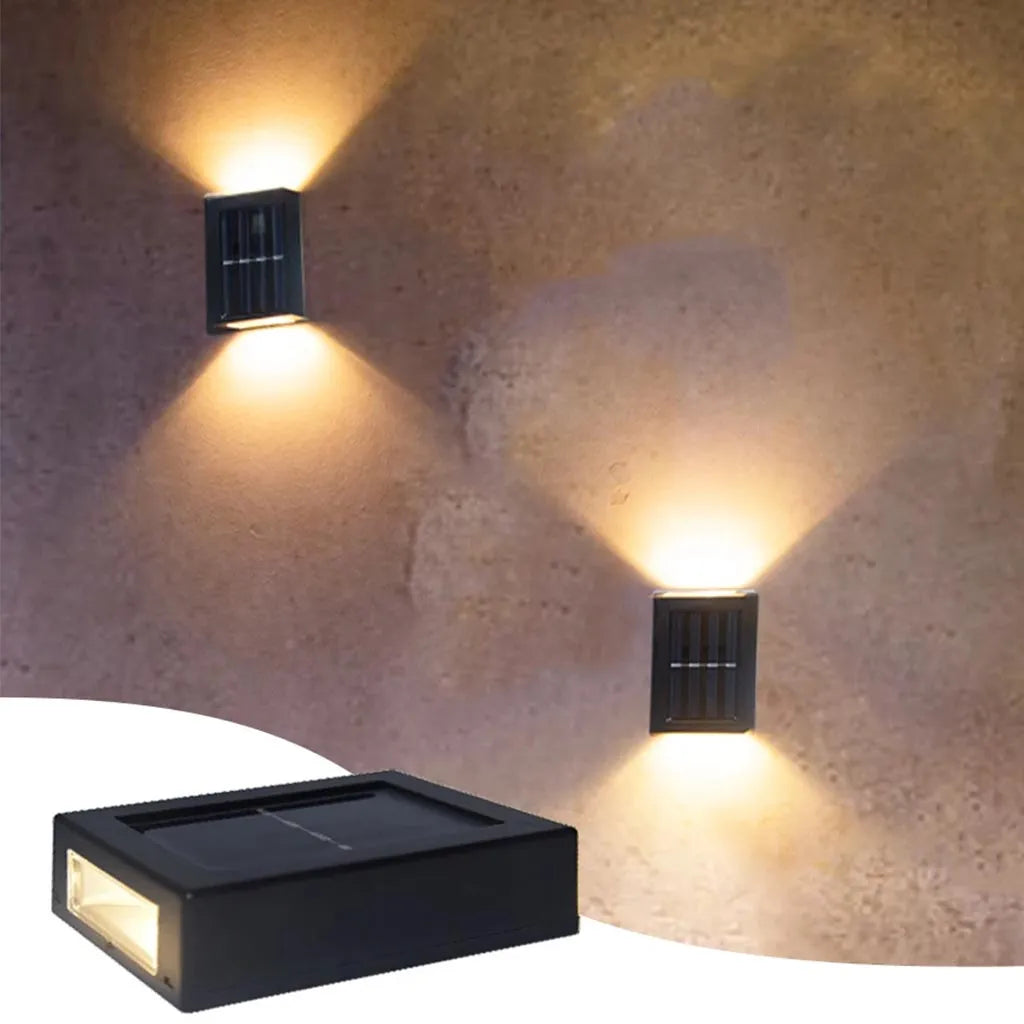 Reliable Outdoor Solar Wall Lights for Garden & Yard Lighting