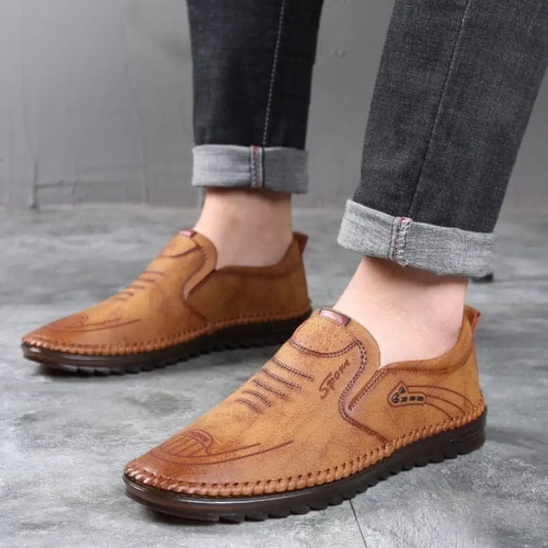 Men’s Comfort Slip-On Leather Shoes