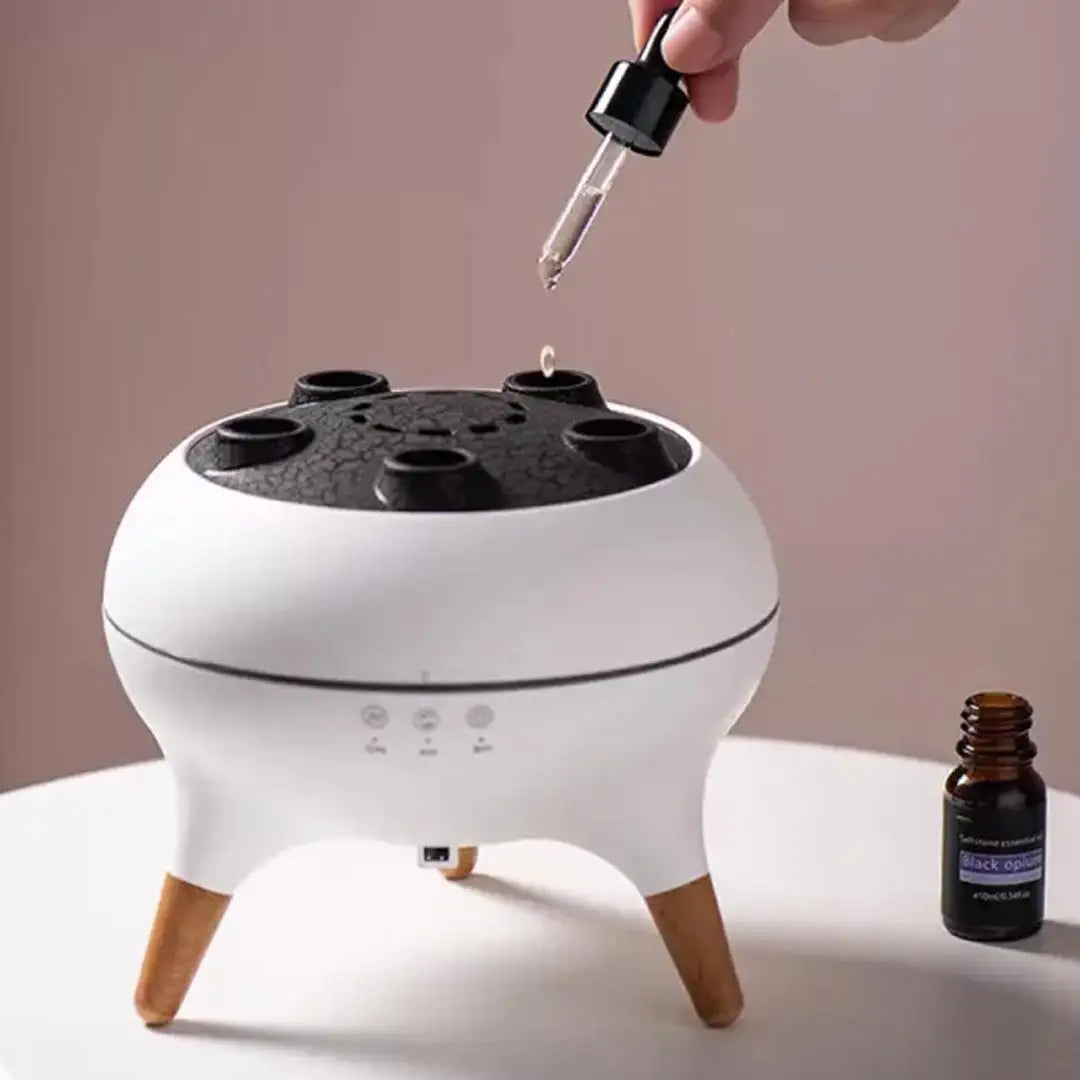 Jellyfish Aroma Humidifier - Ultrasonic Essential Oil Diffuser with 7 LED Lights