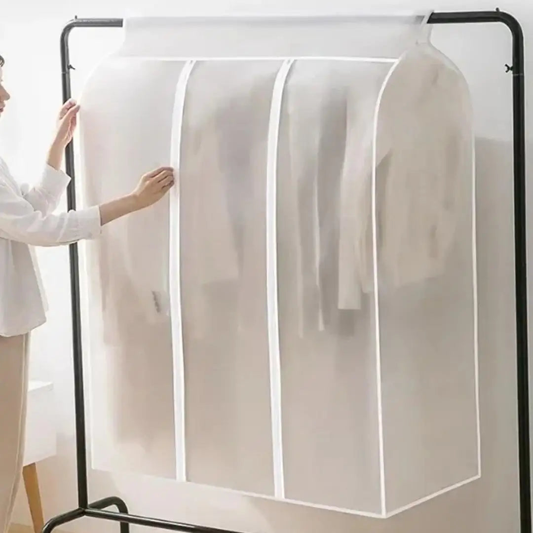 Closet Hanging Garment Clothes Cover - Dustproof Wardrobe Storage Bag