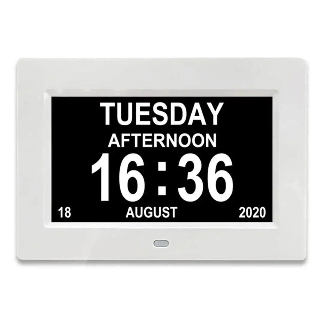 Digital Alarm Clock with Large LED Display and Multi-Function Features