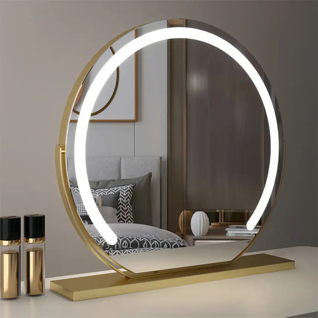Vanity Mirror with LED Lights - Smart Touch Makeup Mirror for Dressing Table and Beauty Room