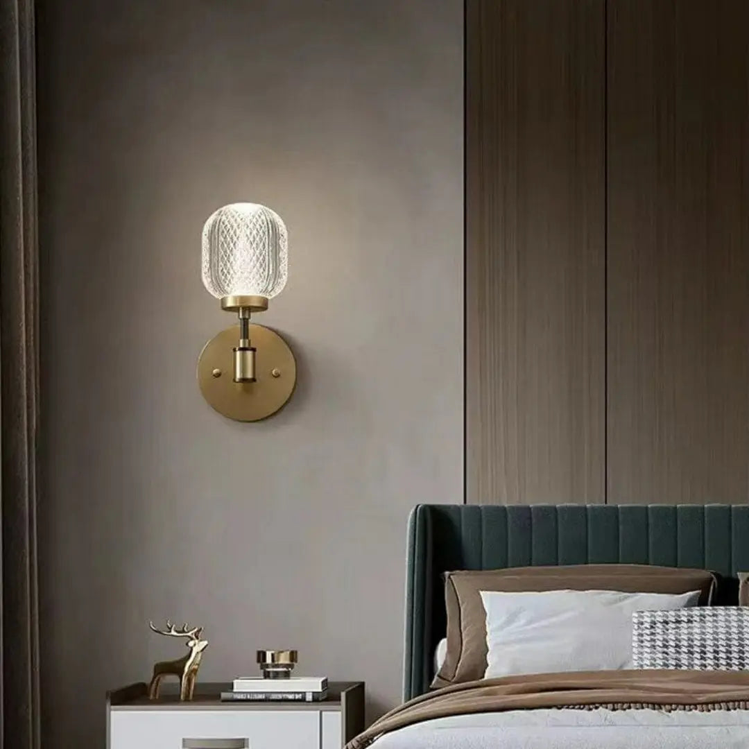Timeless Crystal Glow Wall Lamp - Classic Style with a Modern Touch