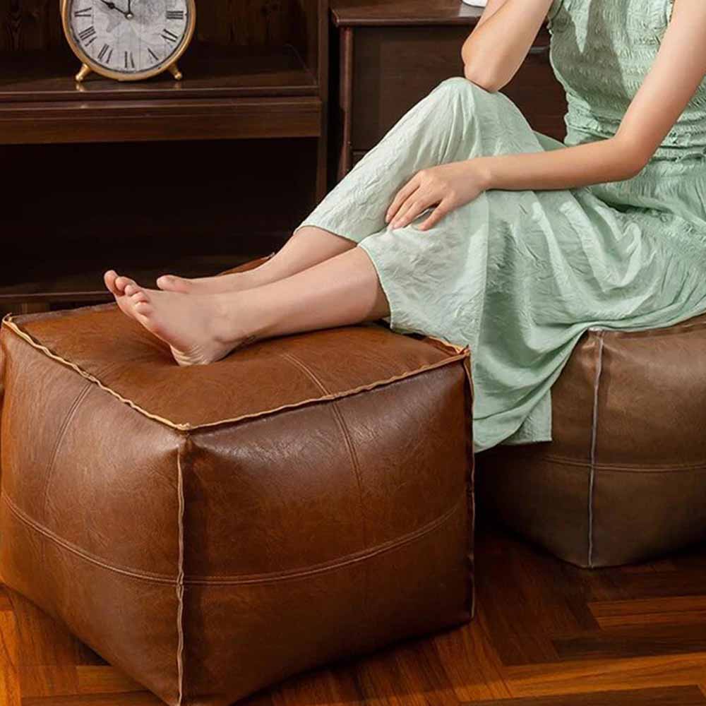 Authentic Pouf Cushion Cover