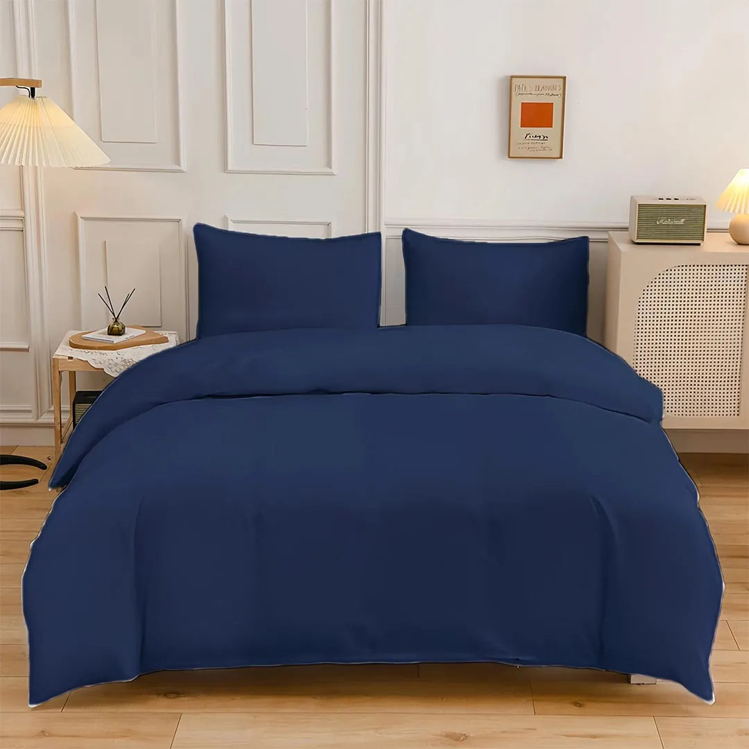 Brushed Duvet Cover Set with Pillowcases