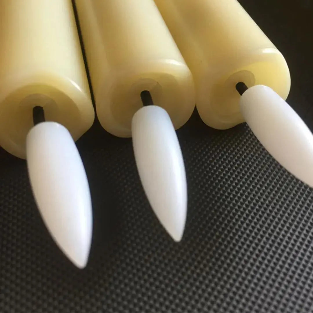 Set of 6 Flameless LED Taper Candles with Remote