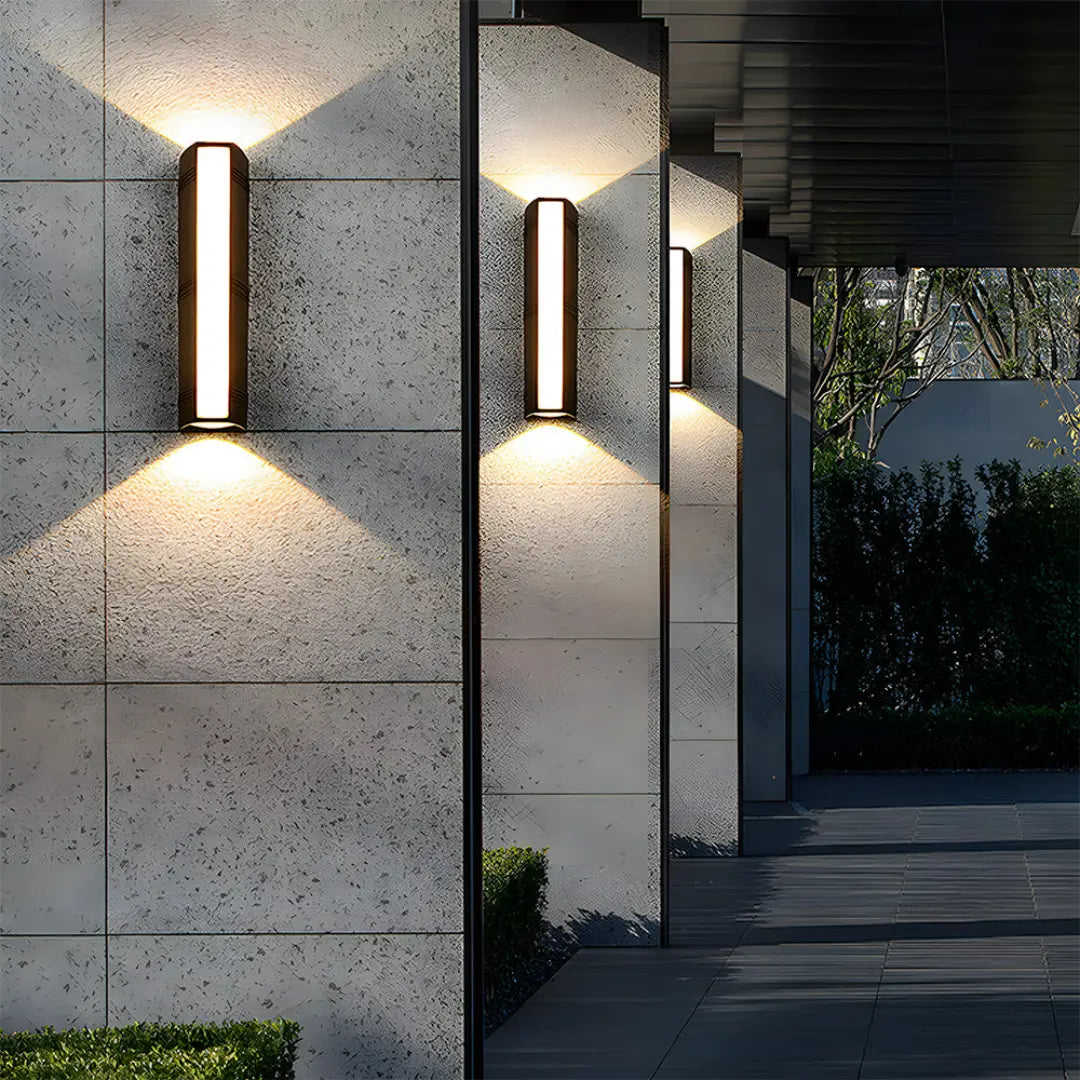 Waterproof Outdoor LED Wall Light - Sleek and Durable