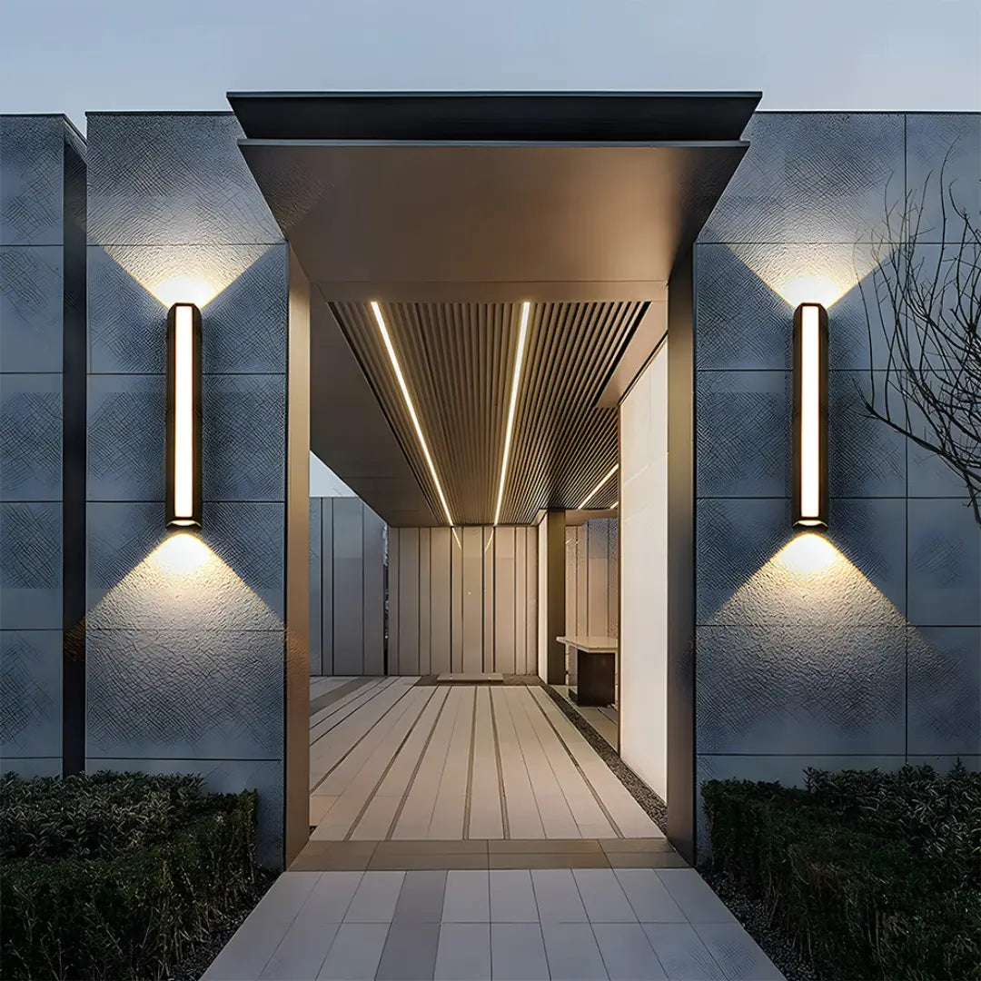 Waterproof Outdoor LED Wall Light - Sleek and Durable