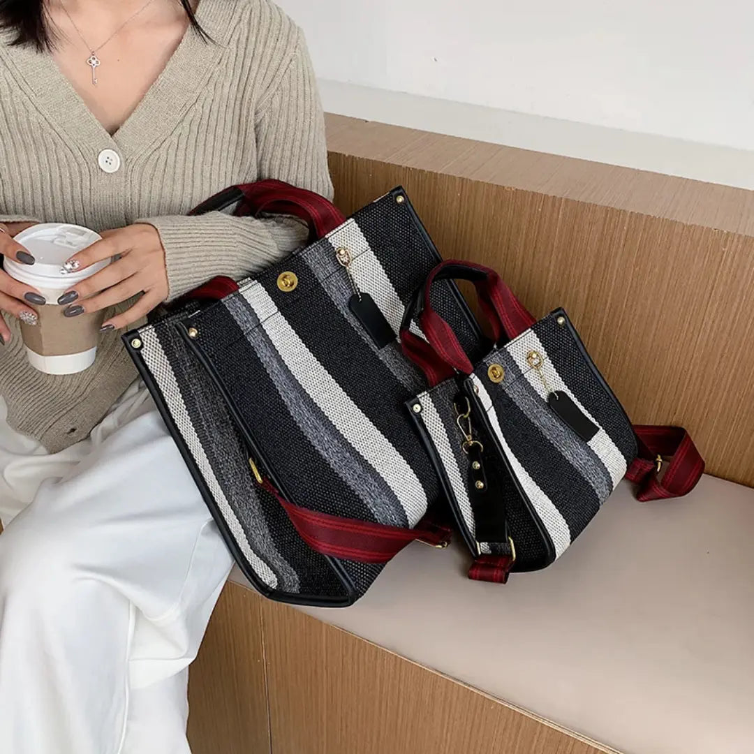 Stylish Canvas Tote Bag for Everyday Organization and Effortless Style