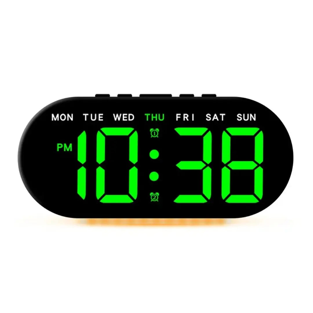 Multifunctional Silent Digital Bedside Alarm Clock