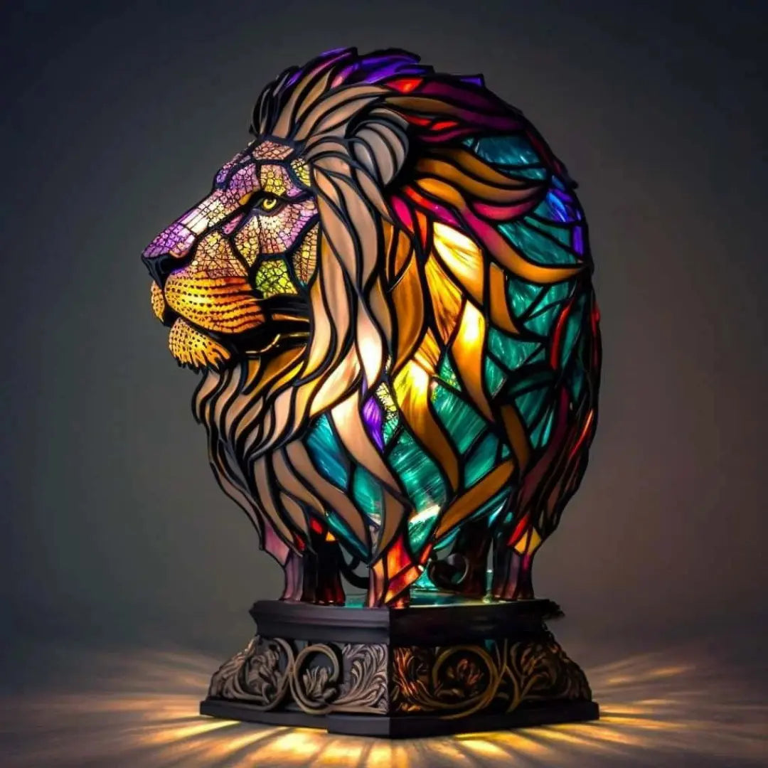 Modern Art-Inspired Ambient Lamp - Sculptural Statement Lighting with Bold Artistic Flair