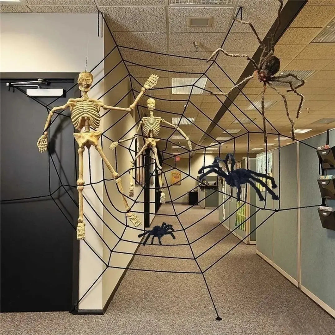 Giant Halloween Spider Decoration Indoor and Outdoor