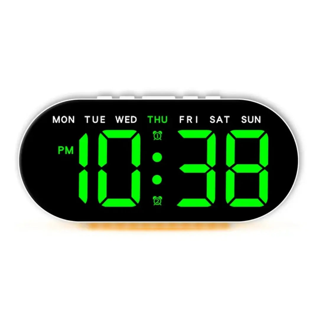 Multifunctional Silent Digital Bedside Alarm Clock