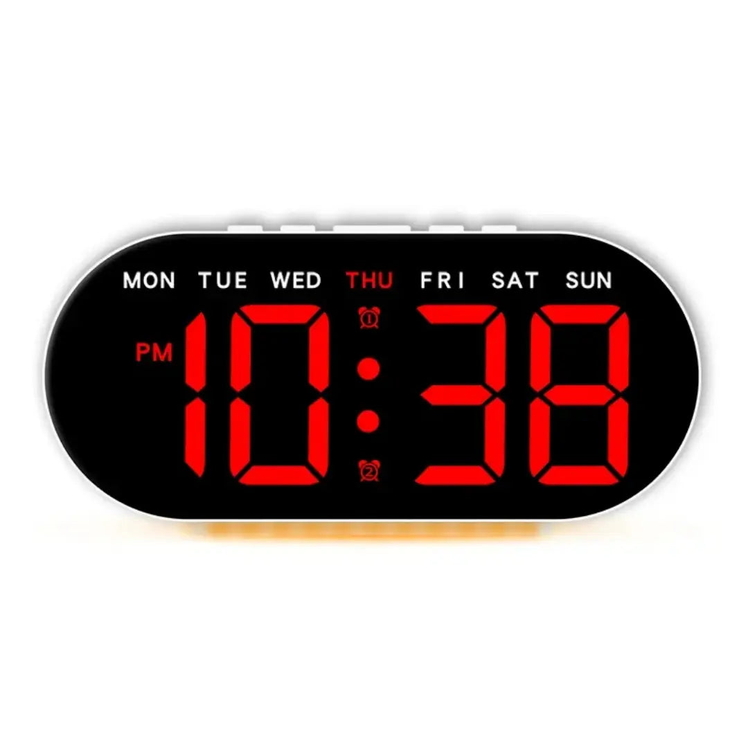 Multifunctional Silent Digital Bedside Alarm Clock