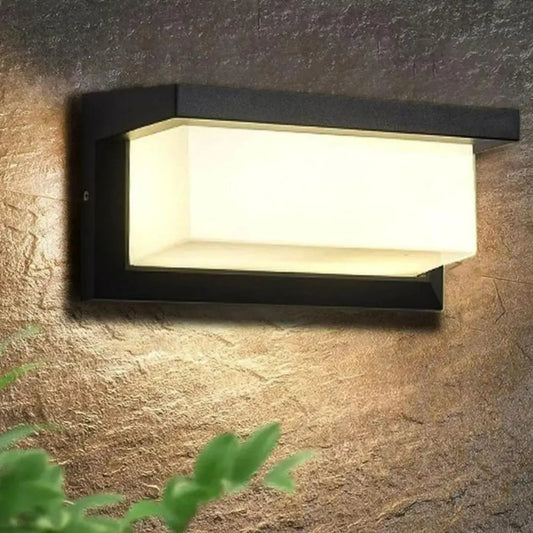 PIR Motion Sensor Outdoor LED Wall Light - Waterproof Smart Security Lighting