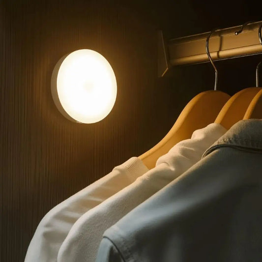 Rechargeable Motion Sensor Light - Compact Smart Illumination for Low-Light Areas