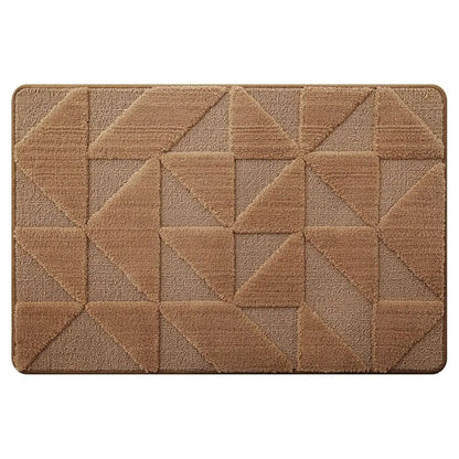 HomaxyTuft Soft Dirt Trapper Mat - Non-Slip Machine Washable Entrance Rug