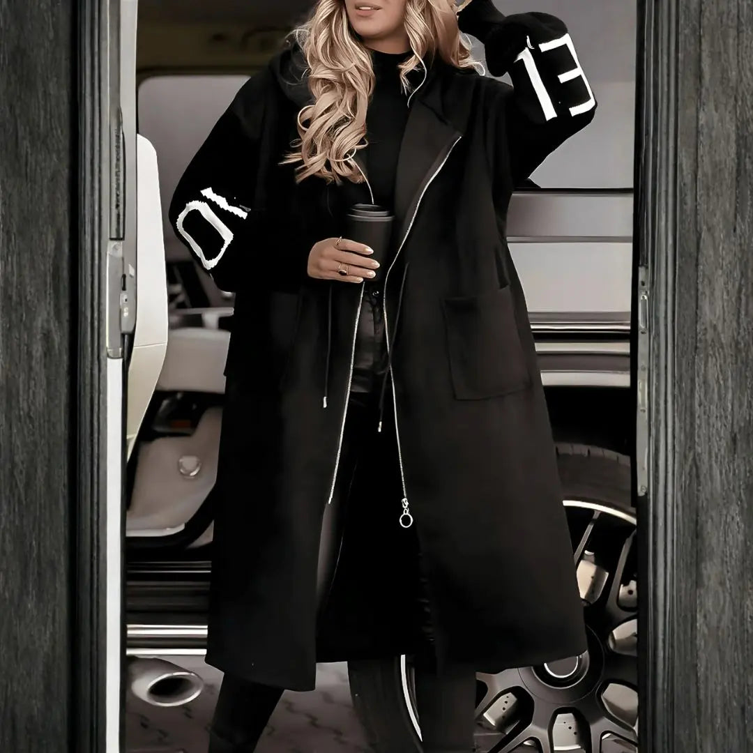 Mirelle Patch-Pocket Maxi Coat