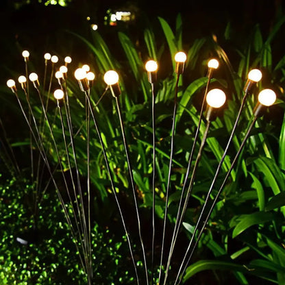 Firefly Solar Lights - Swaying Outdoor LED Garden Pathway Decoration