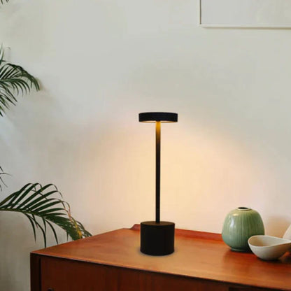 Oslo LED Table Lamp - Modern Rechargeable Light with Vertical Rod Design