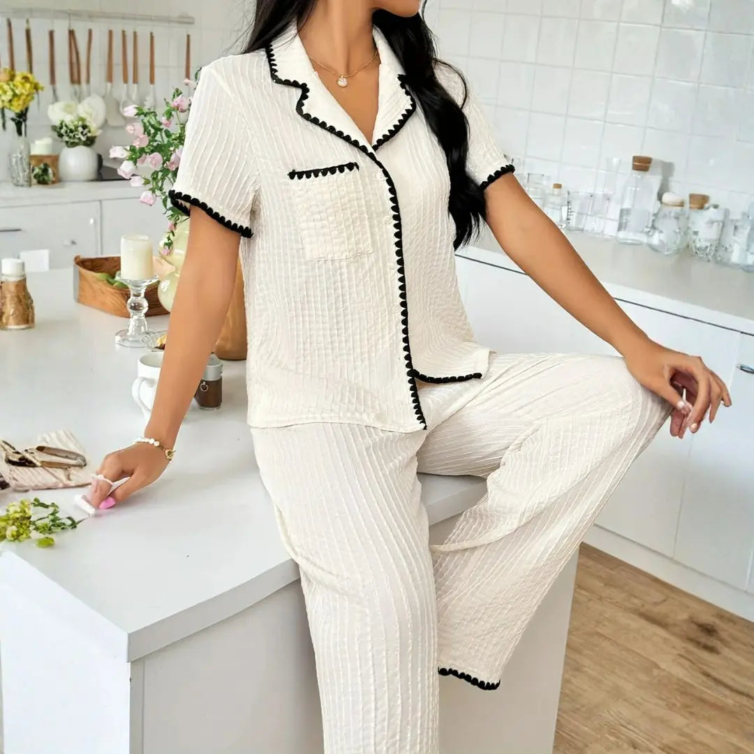 Vivienne Scalloped Lounge Set