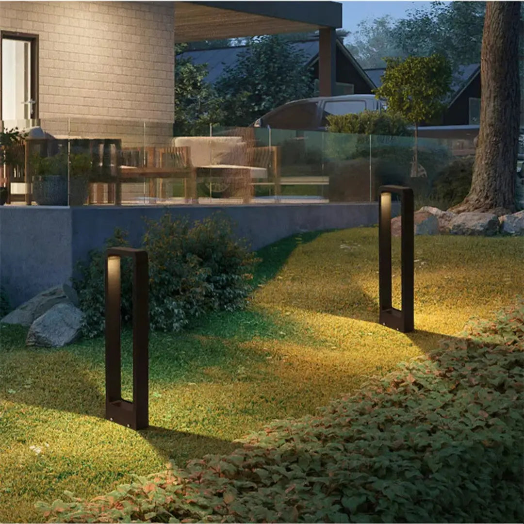 Modern Ground Garden Light - Sleek Outdoor Fixture with Durable Weatherproof Design