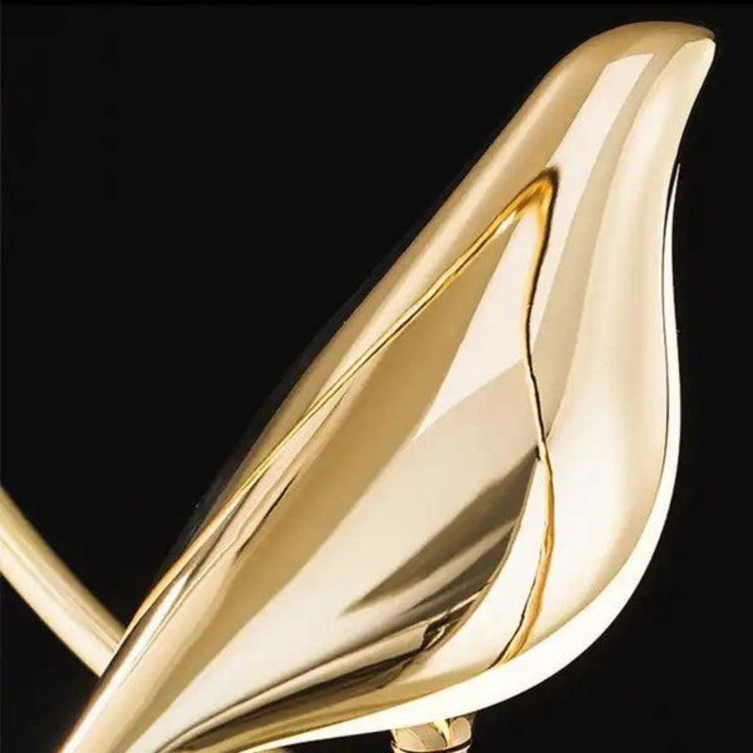Luxury Pendant Light with Golden Bird - Modern Elegance for Serene Living Spaces