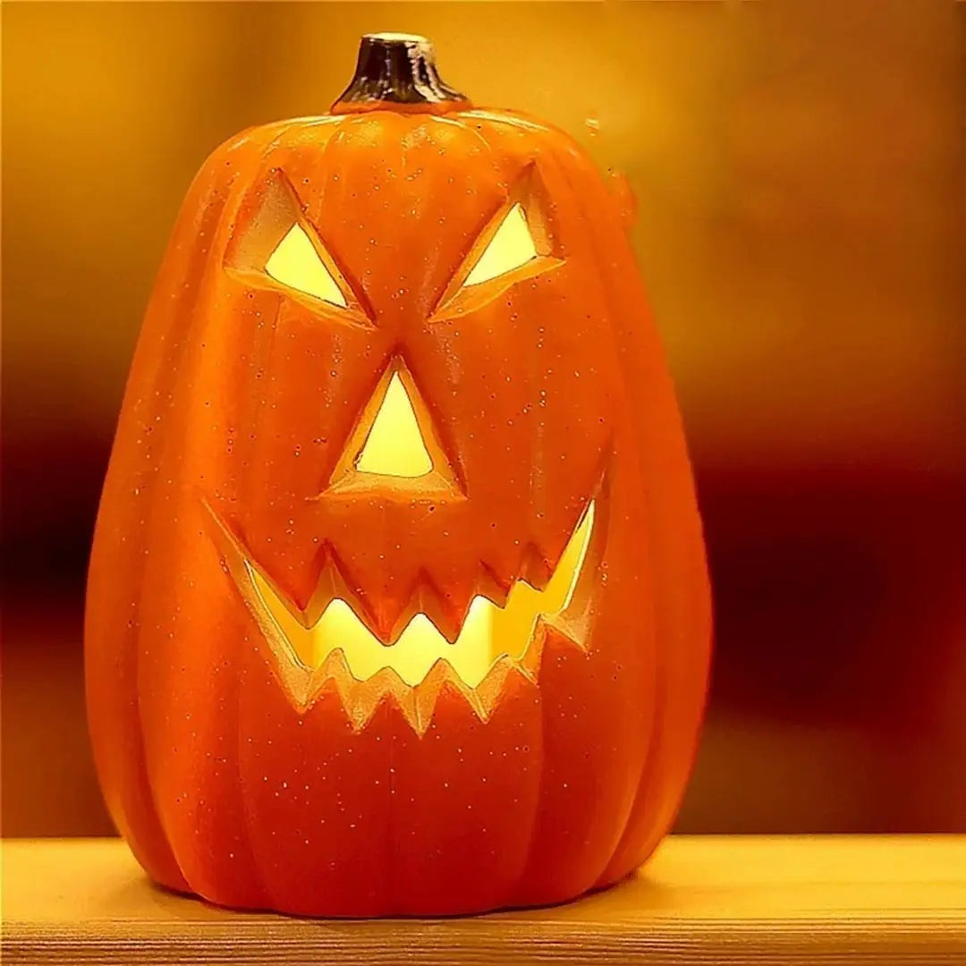 Decorative Pumpkin Halloween Props Lantern Light