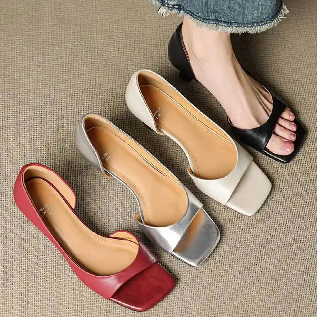 Valenti Leather Heels