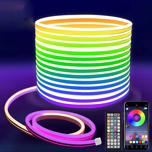 LED Strip Lights - Flexible Neon Glow for Any Space