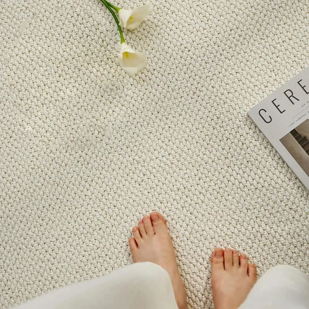 Absorbent Door Mat - Modern Geometric Pattern for Home Entrances